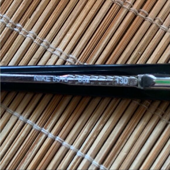 Nike 5515 002 Black Green & White Rectangular Eyeglass/Sunglass Frames Sz OS - Picture 10 of 11